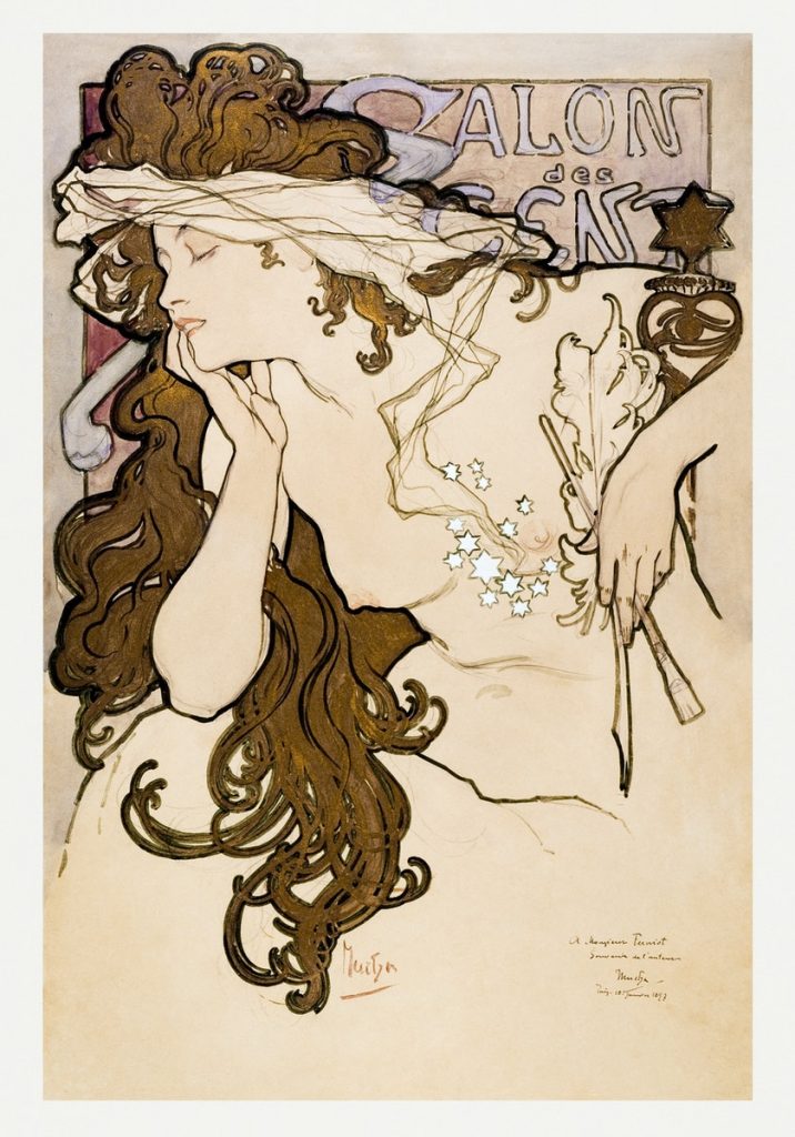 Salon des Cent poster (1896) - Alphonse Maria Mucha