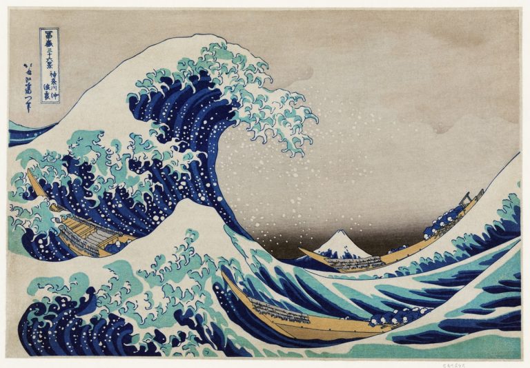 Die große Welle vor Kanagawa - von Katsushika Hokusai